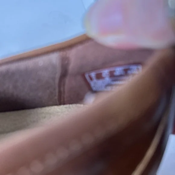 Clarks Collection Leather Loafer w. Tassel Westlynn Bella Tan Leather Sz 8.5 - Picture 6 of 7